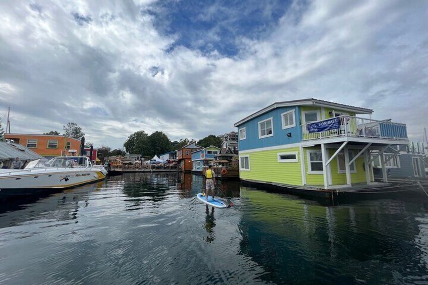 Paddling Inner Harbour - Downtown Victoria BC