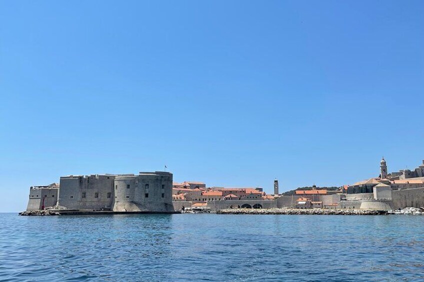 2 Hours Blue & Green Cave Tour with Romantic Sunset in Dubrovnik