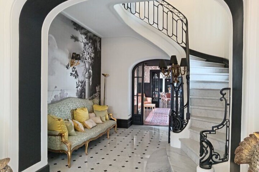 Interior of Chateau de Cremat