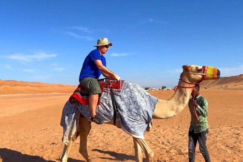 Wahiba Sands Desert Camel ride