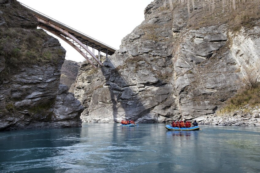 Kawarau River Rafting combo with Queenstown Jet Boat