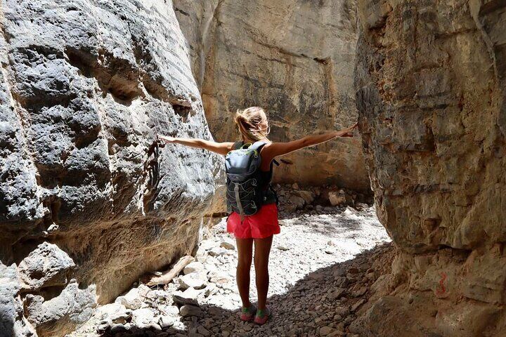 Imbros Gorge Hiking private tour with a Guide