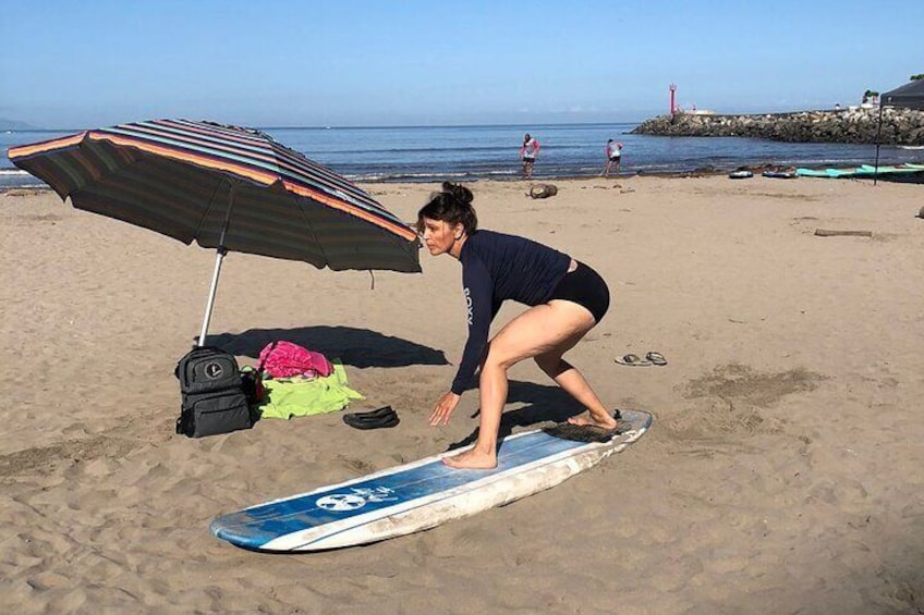 Surf lessons in Puerto Vallarta