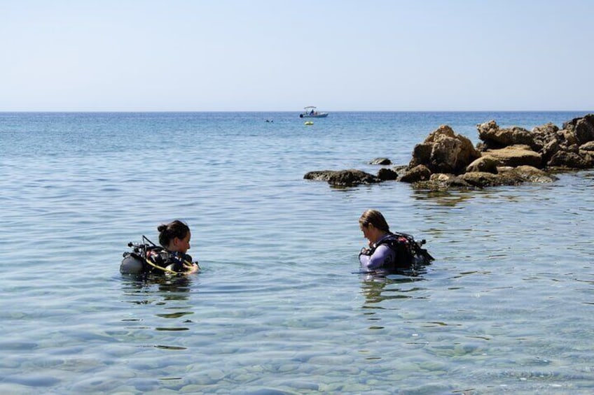 Scuba Diving in Pefkos