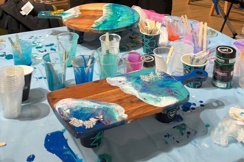 Resin Art Classes in Sydney