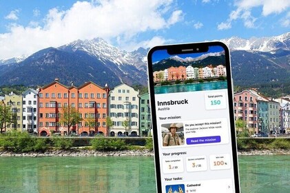 Innsbruck Exploration Game and City Tour on your Phone