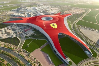 Abu Dhabi City Tour + Ferrari World General Entry or Quick Pass