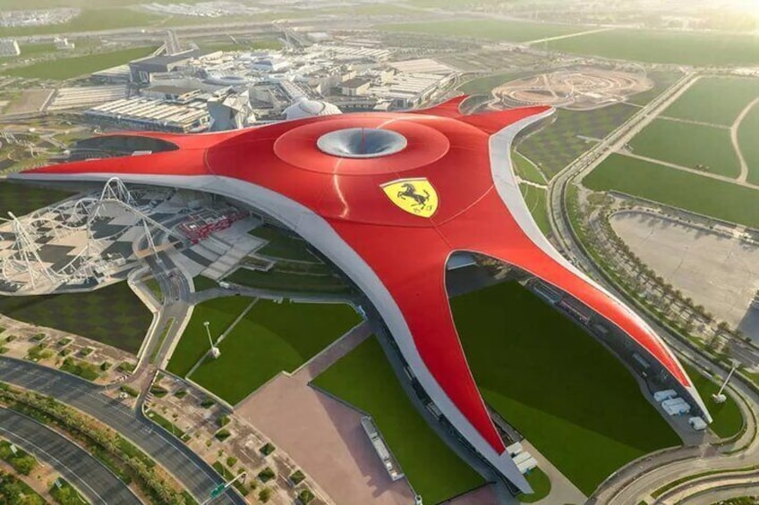 Abu Dhabi City Tour with Ferrari World Ticket Basic or Quick Pass