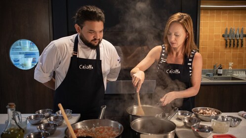 Clase de cocina argentina para grupos pequeños