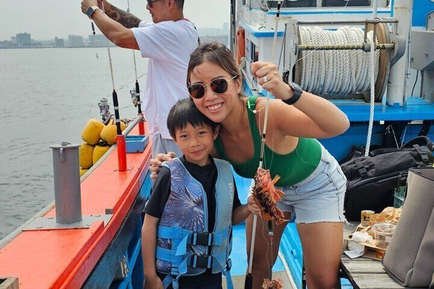 Jeju Hidden Gem Sea Boat Fishing Tour with Lunch