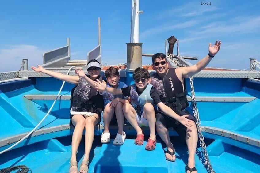 Jeju Hidden Gem Sea Boat Fishing Tour with Lunch
