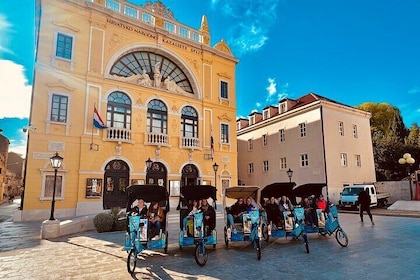 Split Tour in Private Electric Rickshaw