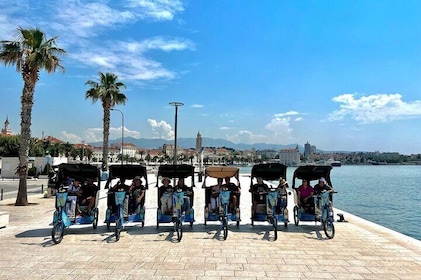 Split Tour in Private Electric Rickshaw