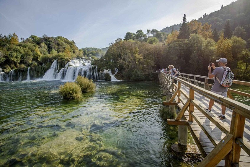 Picture 7 for Activity From Zadar: Krka Waterfalls Guided Tour with Swim at Skardin