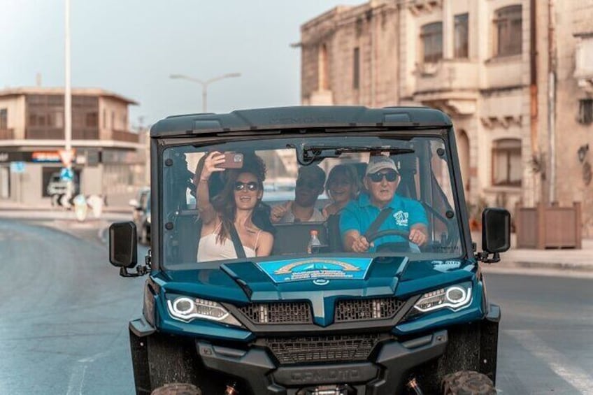 Gozo: Gozo Full Day Buggy Tour with free Wine and water