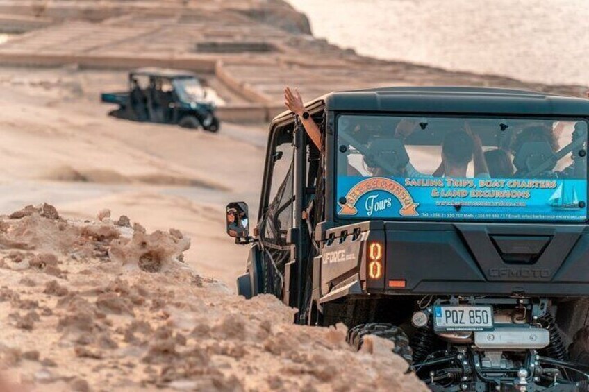 Gozo: Gozo Full Day Buggy Tour with free Wine and water