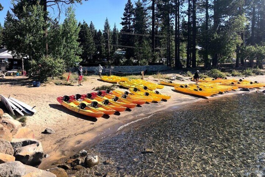 Lake Tahoe: North Shore Kayak OR Stand Up Paddleboard Rental