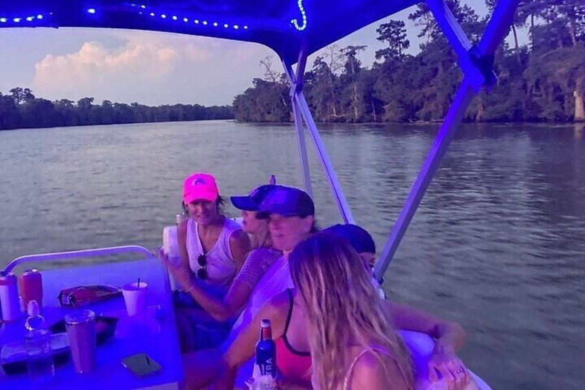 The girls having fun!