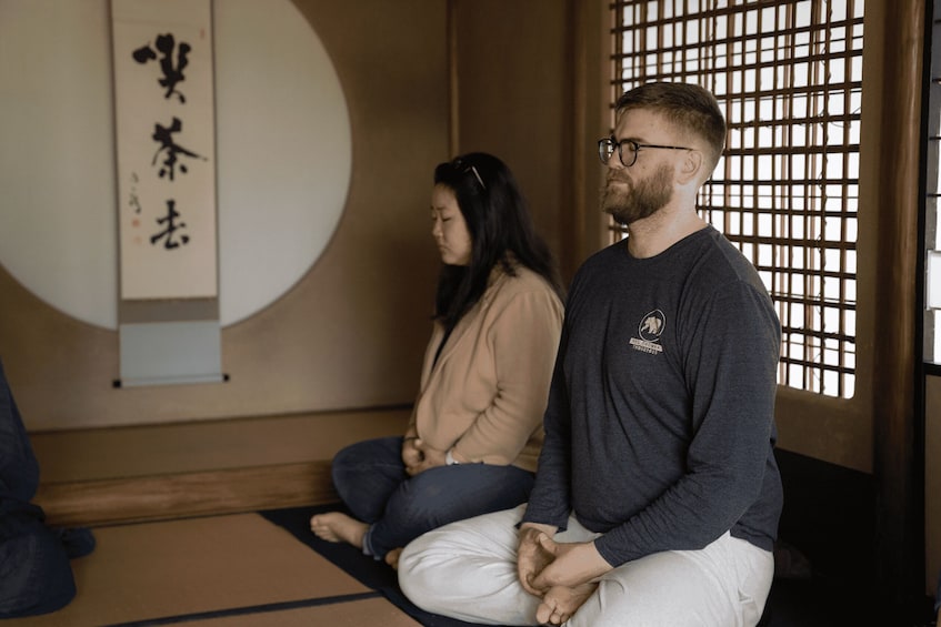 Picture 2 for Activity Kyoto: Zen Meditation at a Private Temple with a Monk