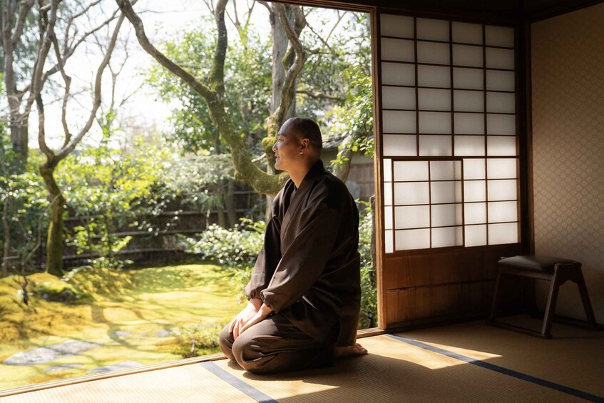 Picture 9 for Activity Kyoto: Zen Meditation at a Private Temple with a Monk