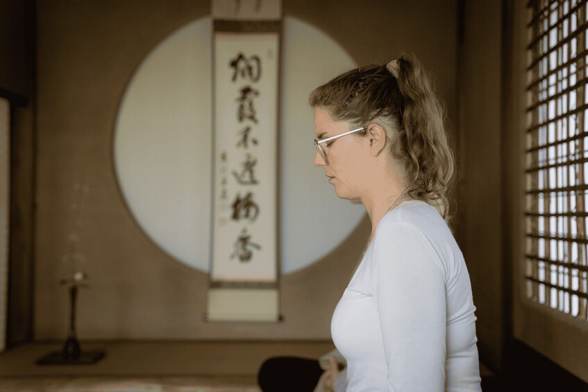 Picture 5 for Activity Kyoto: Zen Meditation at a Private Temple with a Monk