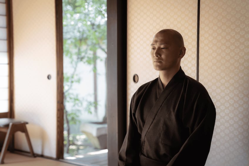 Picture 8 for Activity Kyoto: Zen Meditation at a Private Temple with a Monk