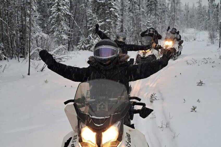 Guided Snowmobile Adventure