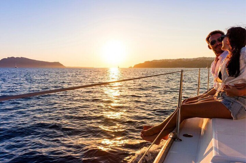 Rhenia Catamaran Sunset Cruise | Small Group up to 10 Guests