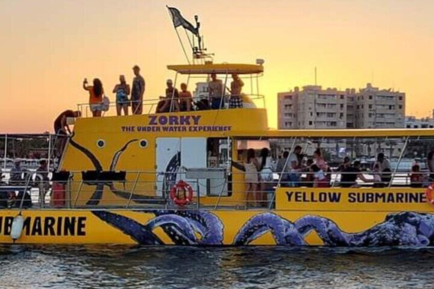 Larnaca Sunset Cruise Tour to Zenobia Shipwreck