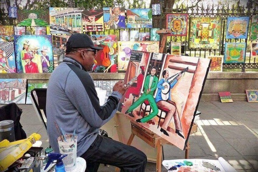 Jackson Square Artist