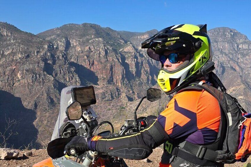 Off-Road Motorcycle Ride through the Copper Canyon