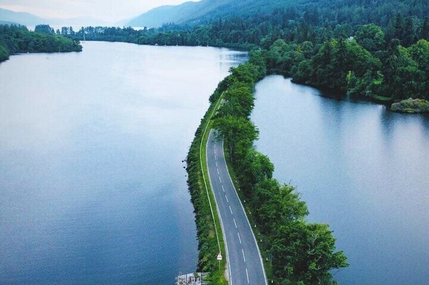 The road to Loch Ness