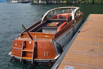 Shared 1-hour Wooden Boat Tour on Lake Como