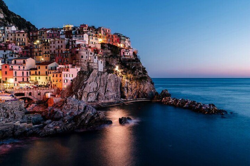 Cinque Terre private and exclusive sunset boat tour