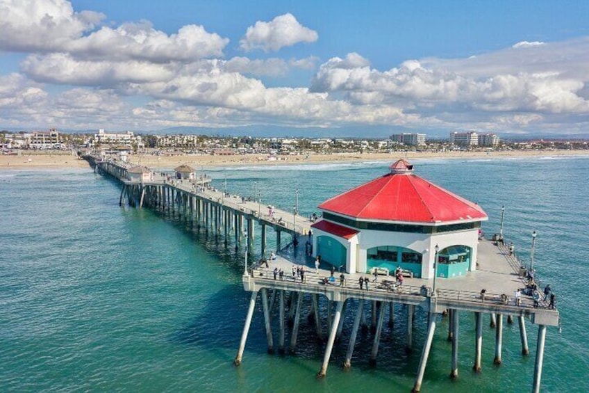 Huntington Beach pier.