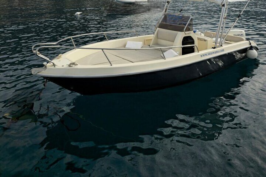 Self Drive Boat Rental Amalfi Coast