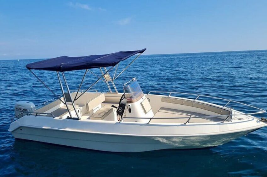Self Drive Boat Rental Amalfi Coast