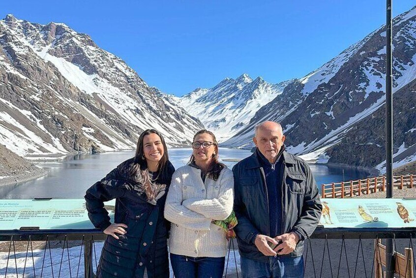 Portillo Andes Mountain Range with Inca Lagoon and Wine Tasting
