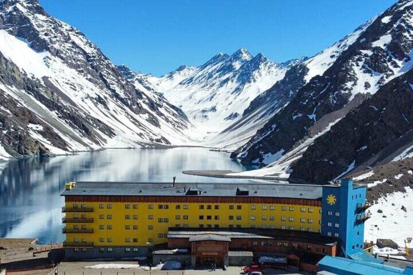 Portillo Andes Mountain Range with Inca Lagoon and Wine Tasting