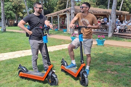 Private Guided E-Scooter Green Lagoon Tour in Poreč