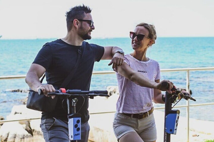 Private Guided E-Scooter Green Lagoon Tour in Poreč