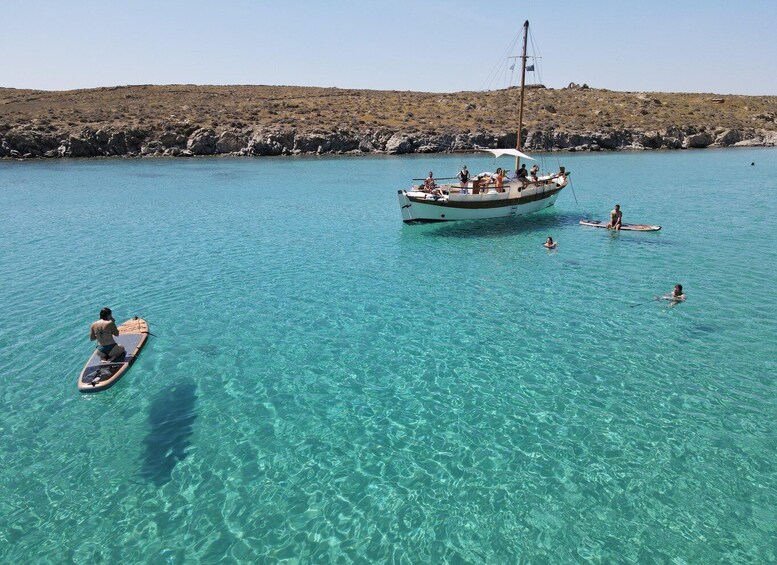Picture 16 for Activity MYKONOS SOUTH OR WEST COAST EVENING SEMI PRIVATE CRUISE