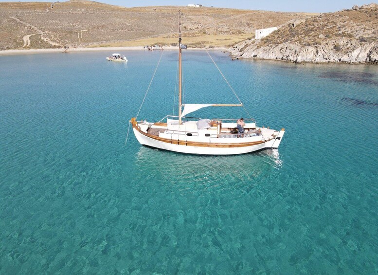 Picture 15 for Activity MYKONOS SOUTH OR WEST COAST EVENING SEMI PRIVATE CRUISE