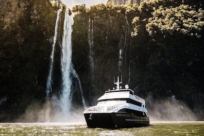 Milford Sound Luxury Lunch Cruise onboard The Fiordland Jewel