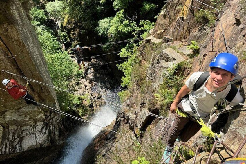 Scotland's only Via Ferrata High Wire Adventure