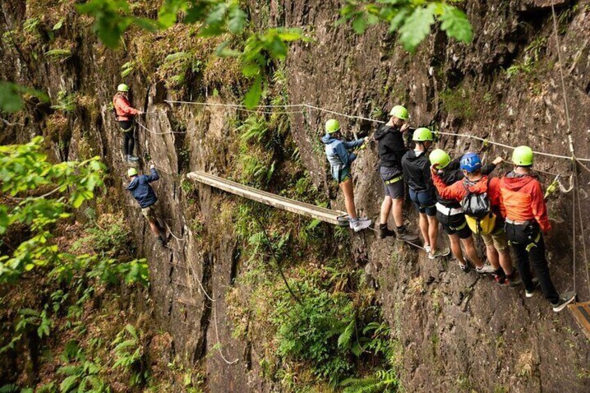 Scotland's only Via Ferrata High Wire Adventure