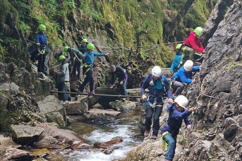 Scotland's only Via Ferrata High Wire Adventure