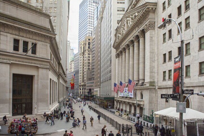 Private Wall Street Self Guided Tour 