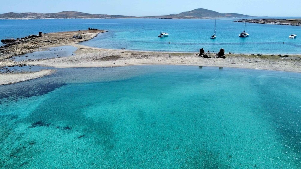 Picture 3 for Activity MYKONOS SOUTH COAST OR DELOS & RHENIA MORNING PRIVATE CRUISE