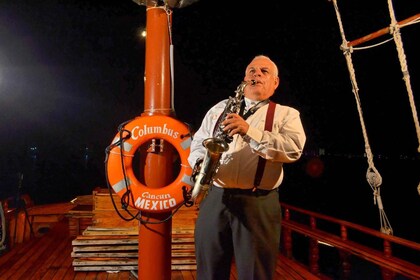 Cena en un galeón español